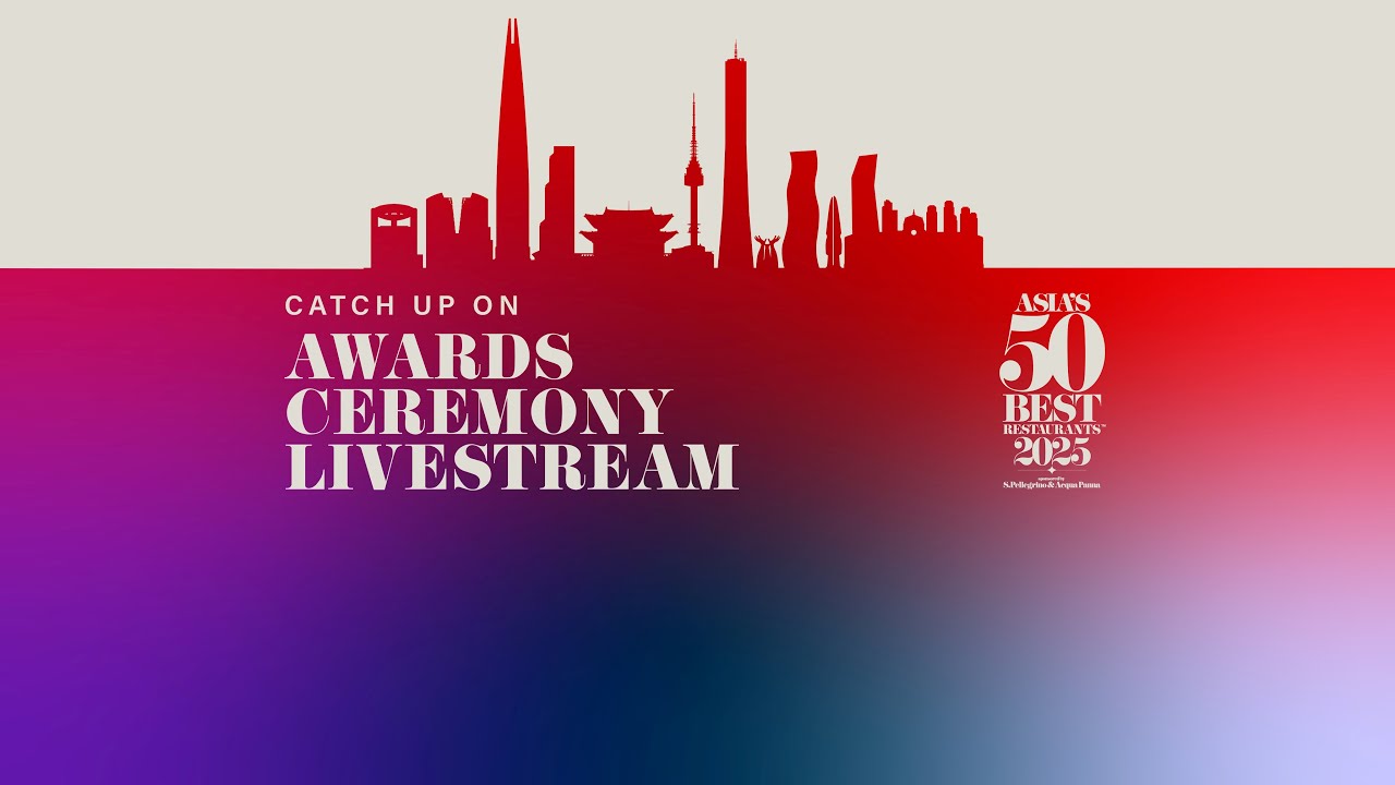 Asia's 50 Best Restaurants 2025 | Live Awards Ceremony in Seoul