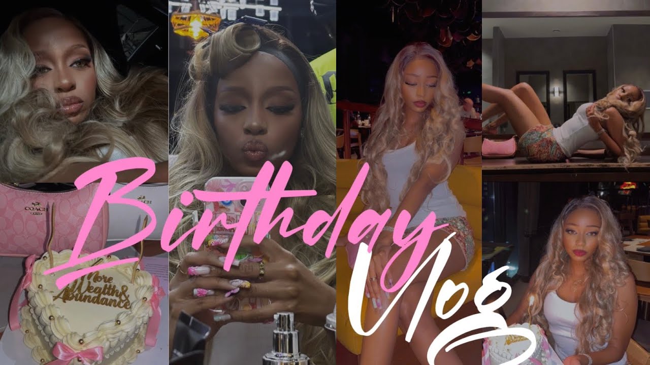 Birthday vlog 🥂: flights, prep, photoshoot, dinner, clubbing & belly piercings with my girls!!!