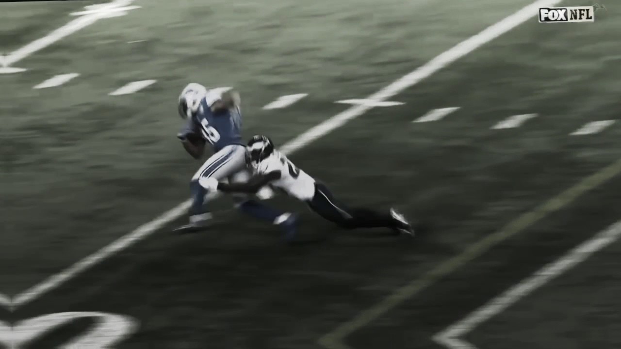 Eric Ebron Gets Hit Hard, Flips Over an Eagle on a Big Play!   Eagles vs  Lions   NFL 1