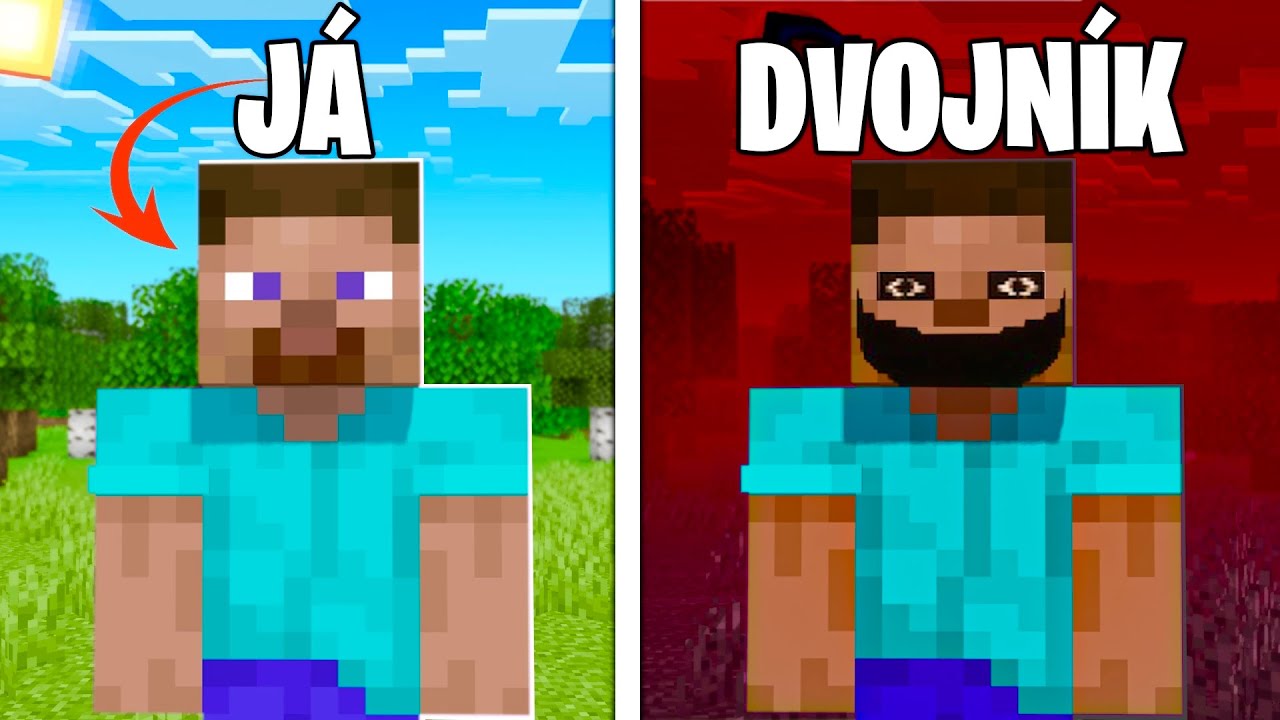 Děsivý Minecraft Dvojník který mě PRONÁSLEDUJE