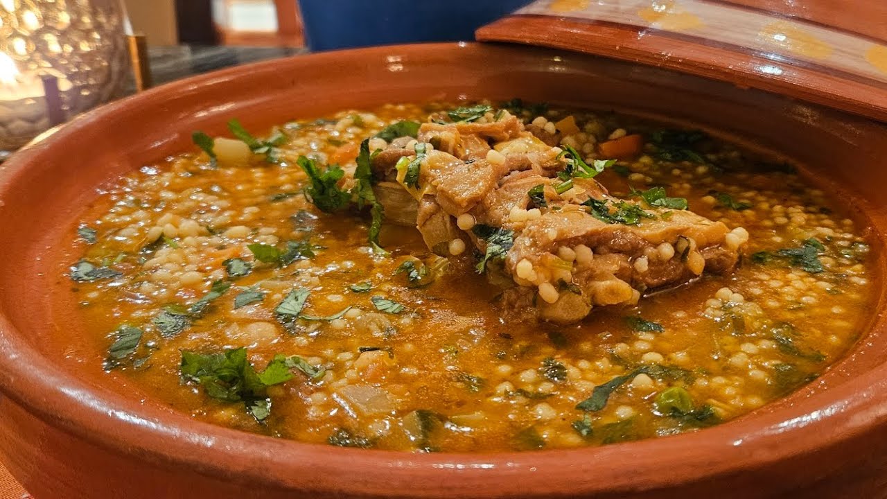 📌🔊Recette du BERKOUKES......  مع هذه الشتيوة والبرودة مايولم غير البركوكس❤️🤍