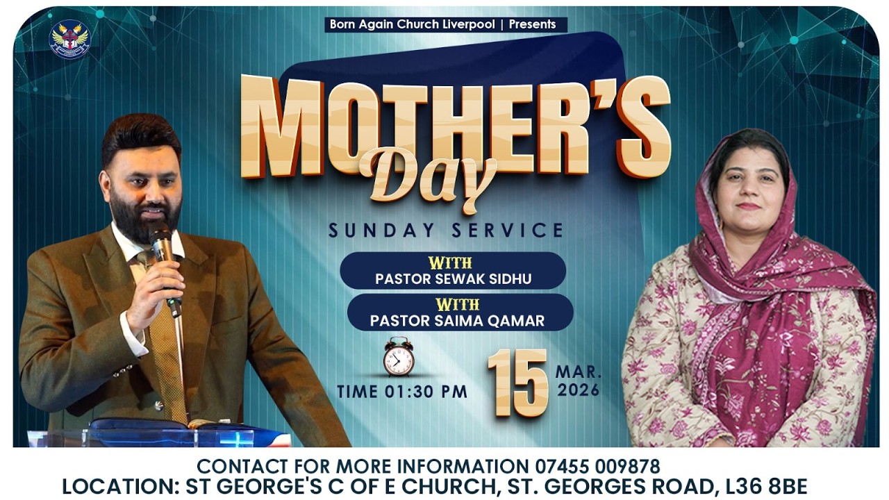 BORN AGAIN CHURCH SUNDAY SERVICE 15-03-2026
