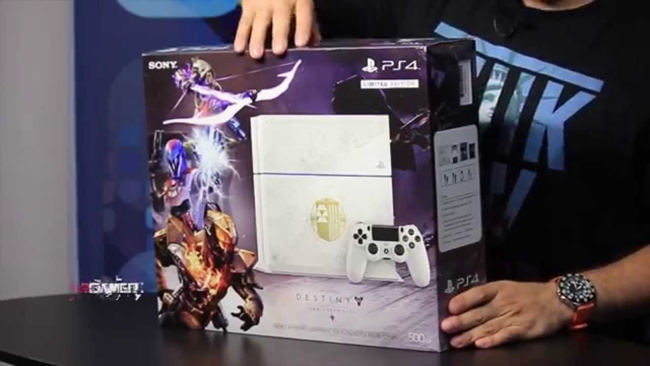 Unboxing del PS4 Edición Limitada de Destiny: The Taken King