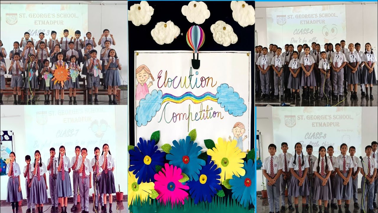 ENGLISH ELOCUTION - 2024 [ST. GEORGE'S SCHOOL, ETMADPUR, AGRA ]