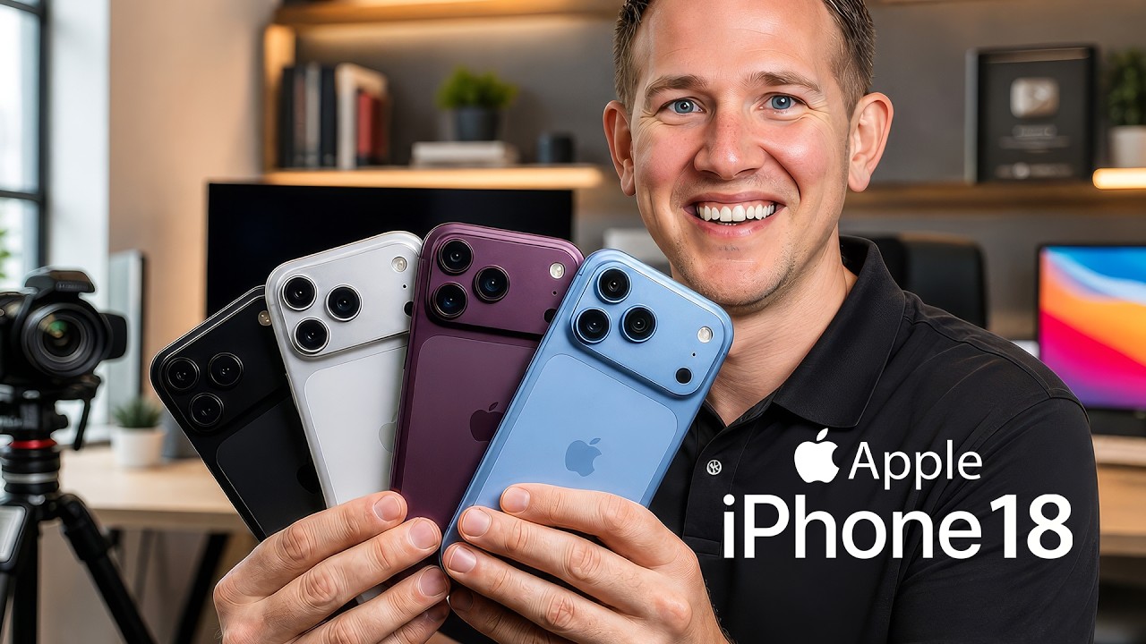iPhone 18 Pro Max &mdash; первый взгляд!