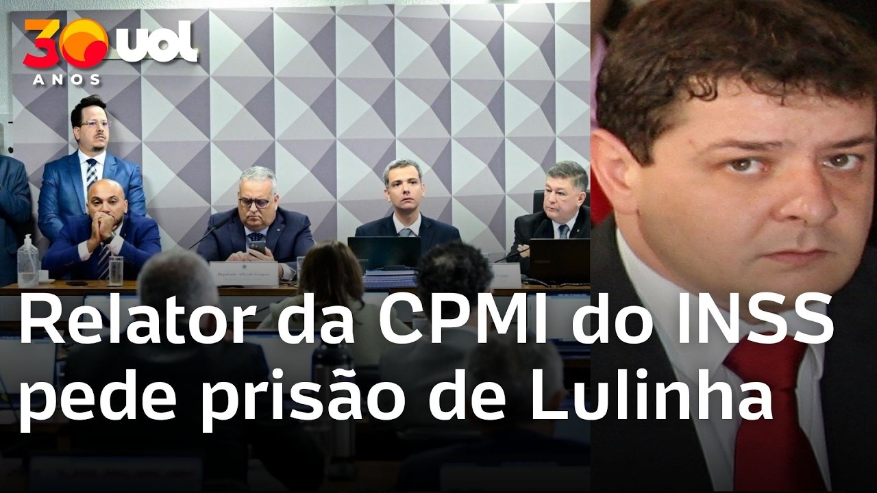 Relator da CPMI do INSS pede pris&atilde;o de Lulinha por ter deixado o pa&iacute;s