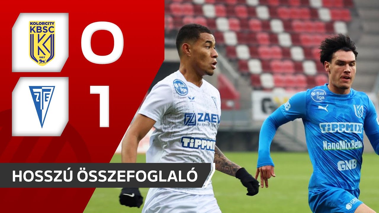 Fizz Liga: Kolorcity Kazincbarcika SC – Zalaegerszegi TE FC 0–1 | hosszú összefoglaló