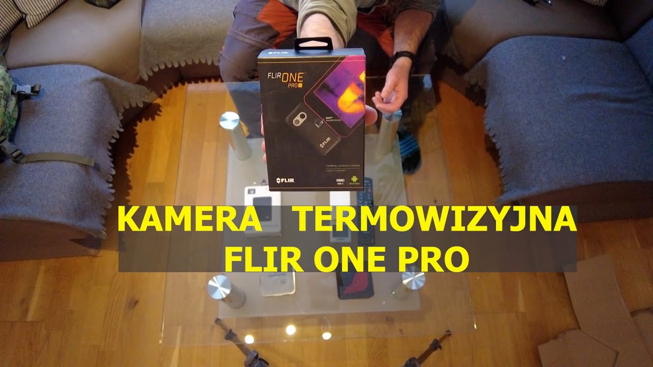 Unboxing. Kamera termowizyjna Flir One pro. 🐾🐺