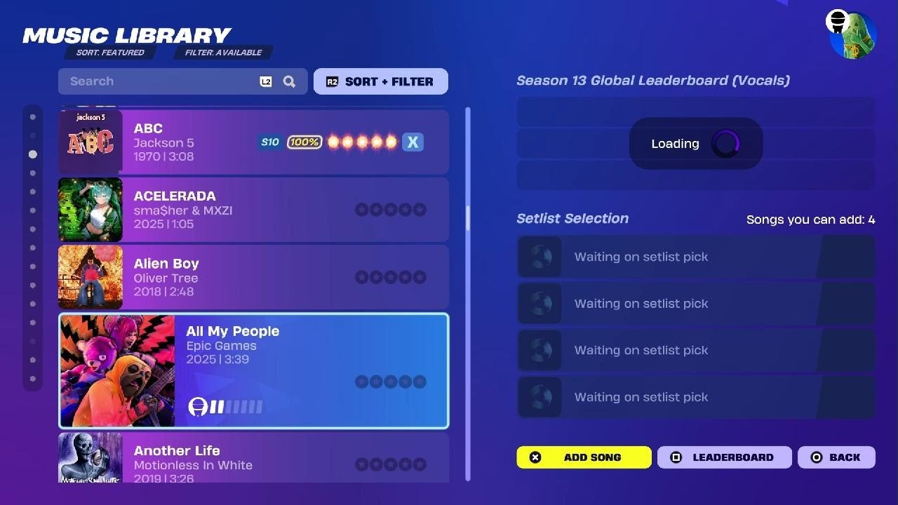 Fortnite Festival - Sour 'n Sweet Expert Vocals 100%