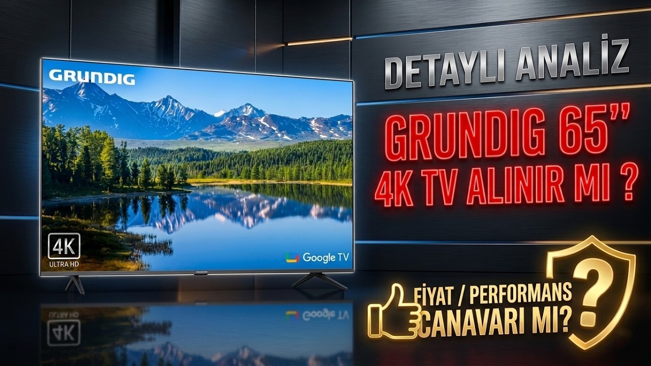 Grundig 65 GHU 8000 4K TV ALINIR MI ? / PLAYSTATION - HDR 4K AYARLARI