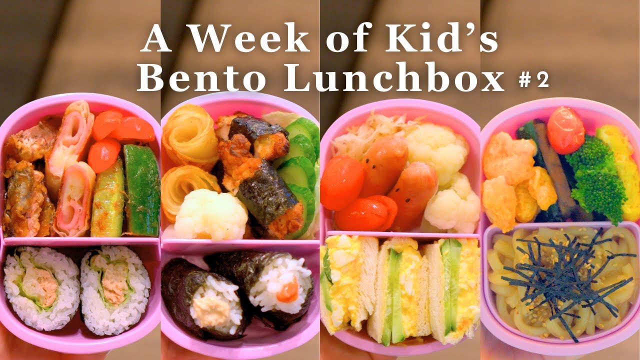 Bento Lunchbox Ideas for My Japanese Kid in Canada *Veggie Summer*