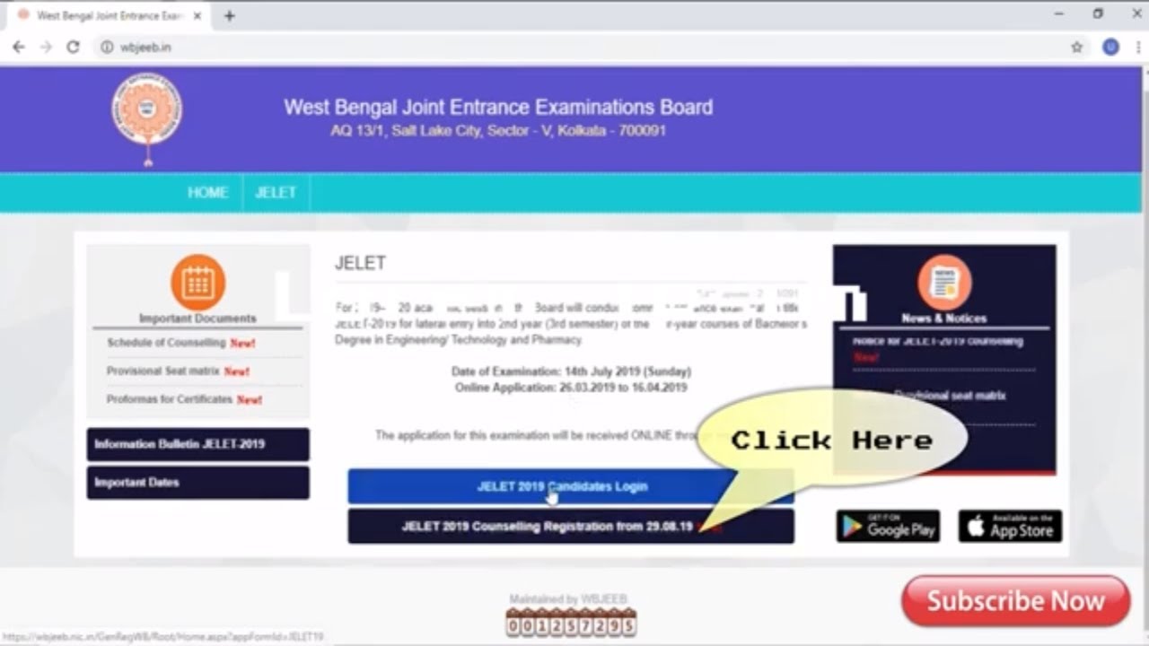 Jelet Counseling 2019 | How to Register and Payment for counseling.