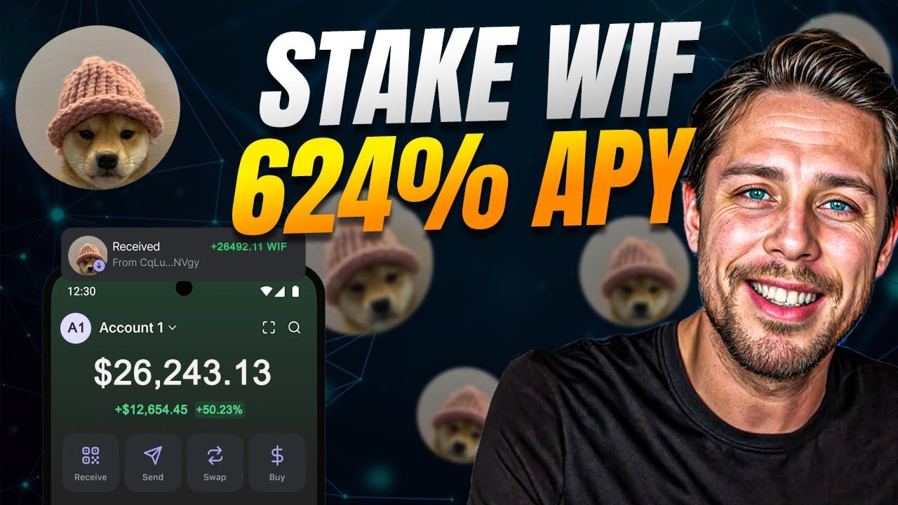 624% APY dogwifhat Staking 🚀 How to Stake WIF on Jupiter