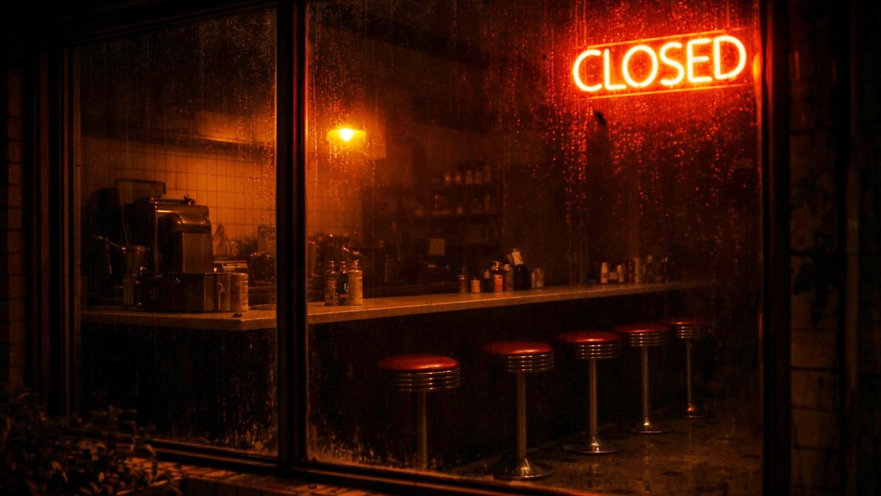 2AM Everything's Closed | Dark Ambient Rain