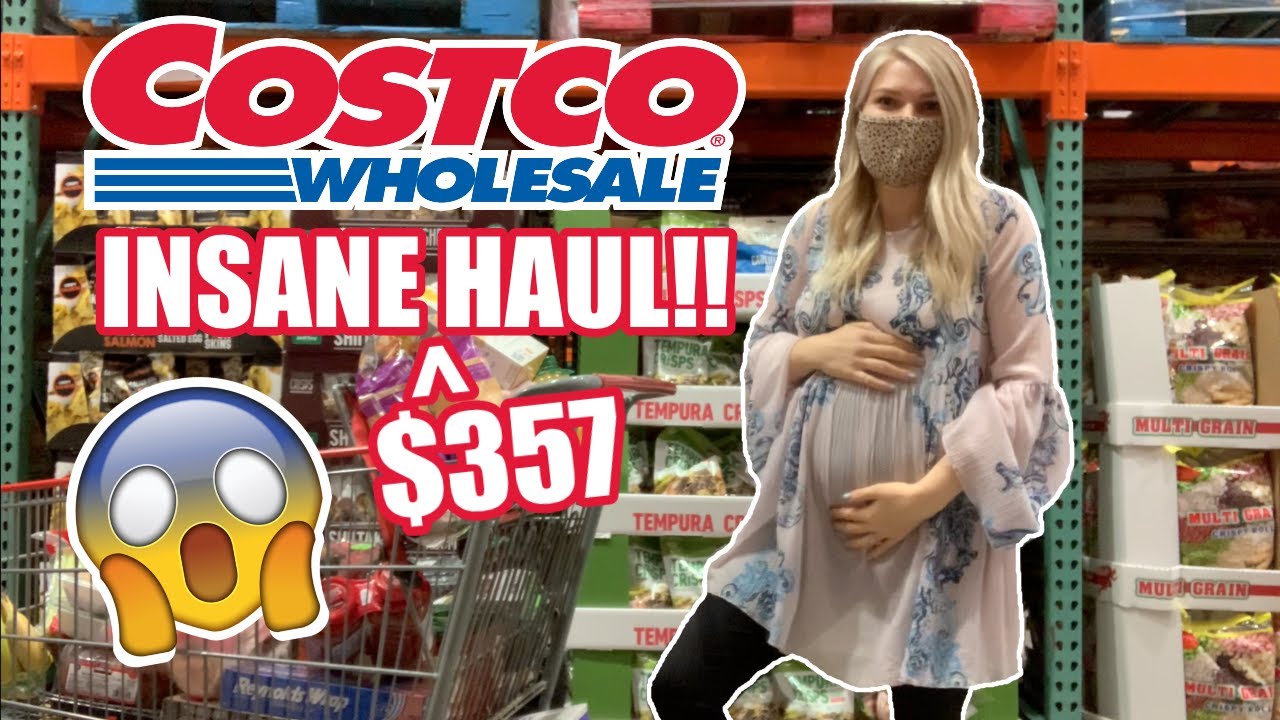 🛒 😱 MASSIVE $357 COSTCO HAUL (new snack options!!!) // Rachel K