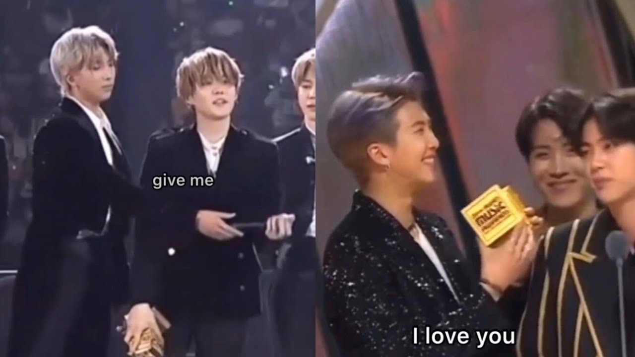 award shows but its only namjoon