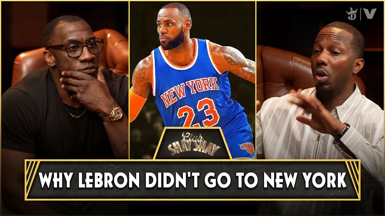 Why LeBron James Didn't Pick New York Knicks Over Los Angeles Lakers via Rich Paul | CLUB SHAY SHAY