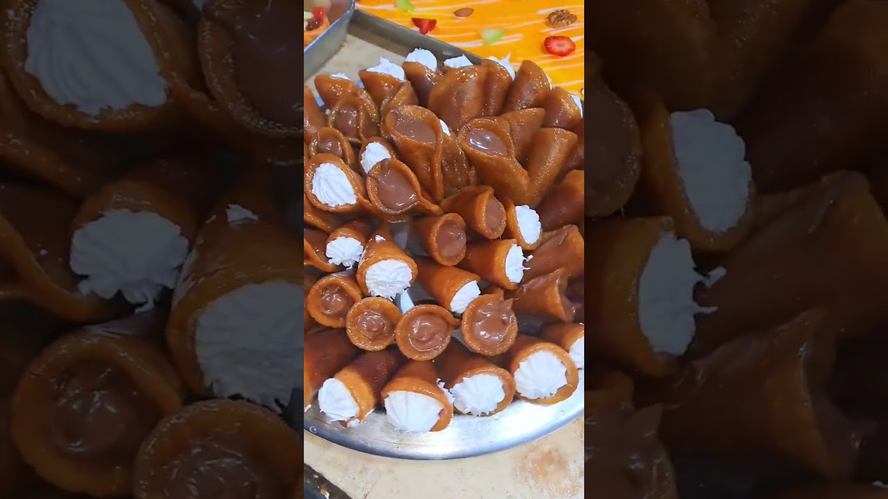 القطايف المهلبية والقطايف القشطة بكل اشكالهم