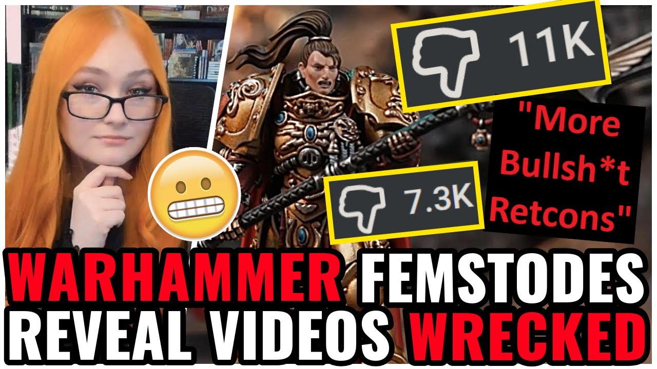 Female Custodes Retcon Reveal Video Massacred, THOUSANDS Of Gamers WRECK Their DEI Warhammer Plans