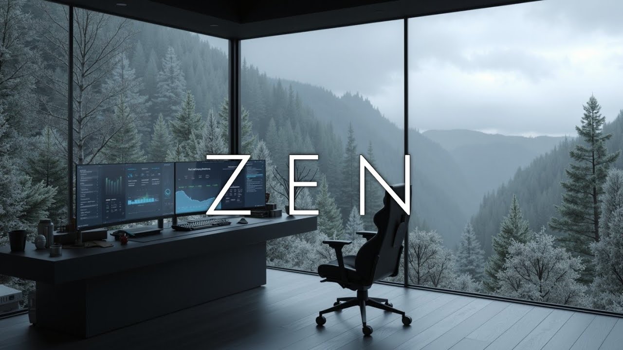 Winter Deep Focus Music 🎧 Ambient Flow State for Productivity & Study
