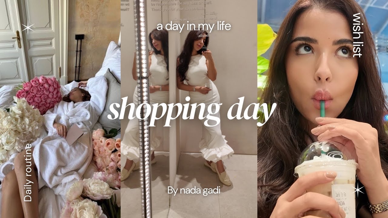 Spend the day with me 🌸✨👑 | جولة مع بعض فالمول ، درت شوبينغ