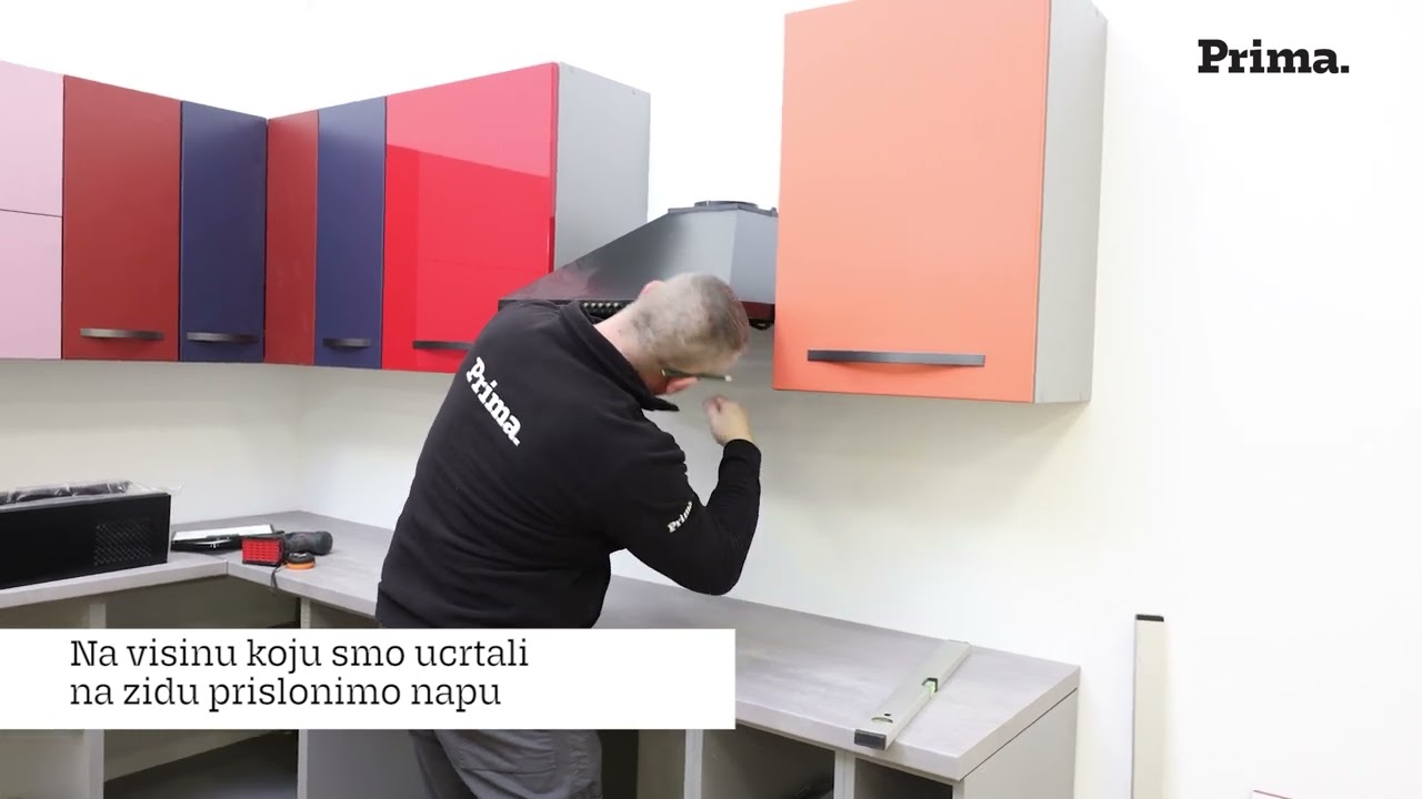 Ugradnja kuhinjske nape