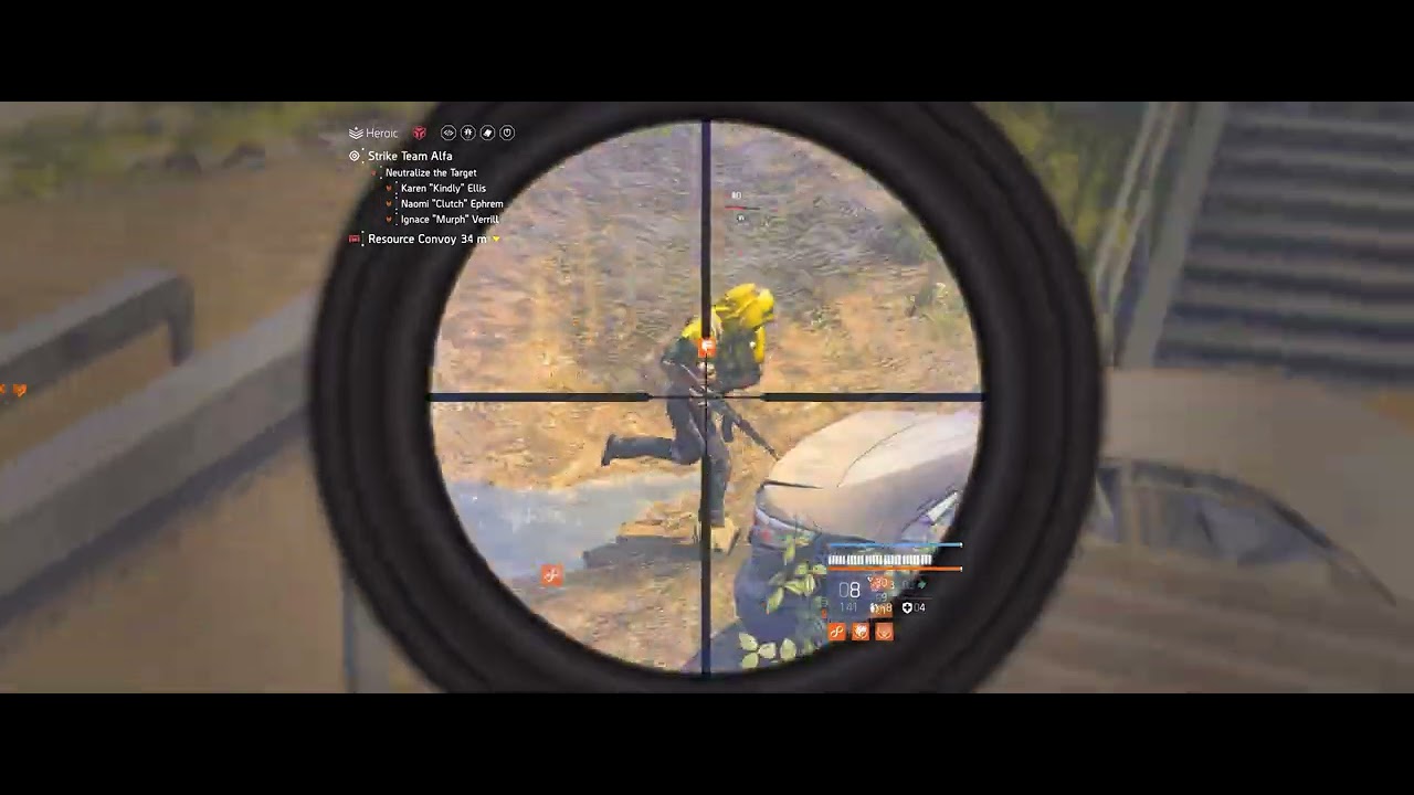 FROM DIVISION2---HEROIC BOUNTY : STRIKE TEAM ALFA---Gamed By : nowar219
