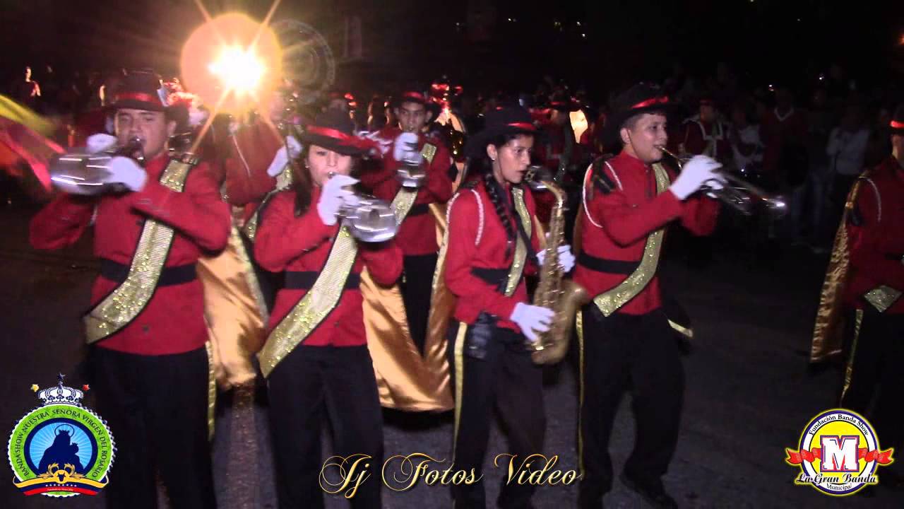 V PARADA DE BANDAS SHOW 2015 - BANDA NUESTRA SRA. VIRGEN DEL ROSARIO DE PERIJA