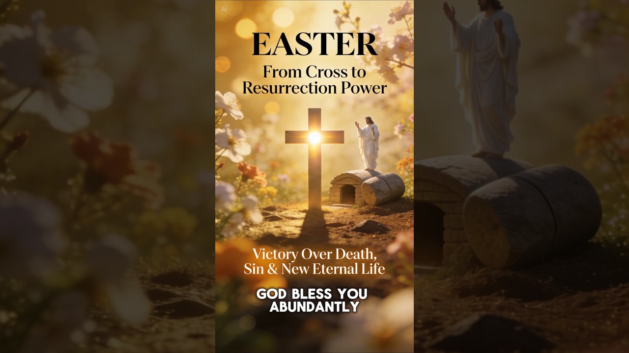Easter Sunday | Jesus Christ Is Risen! From Cross to Resurrection Victory | Eternal Life & Salvation