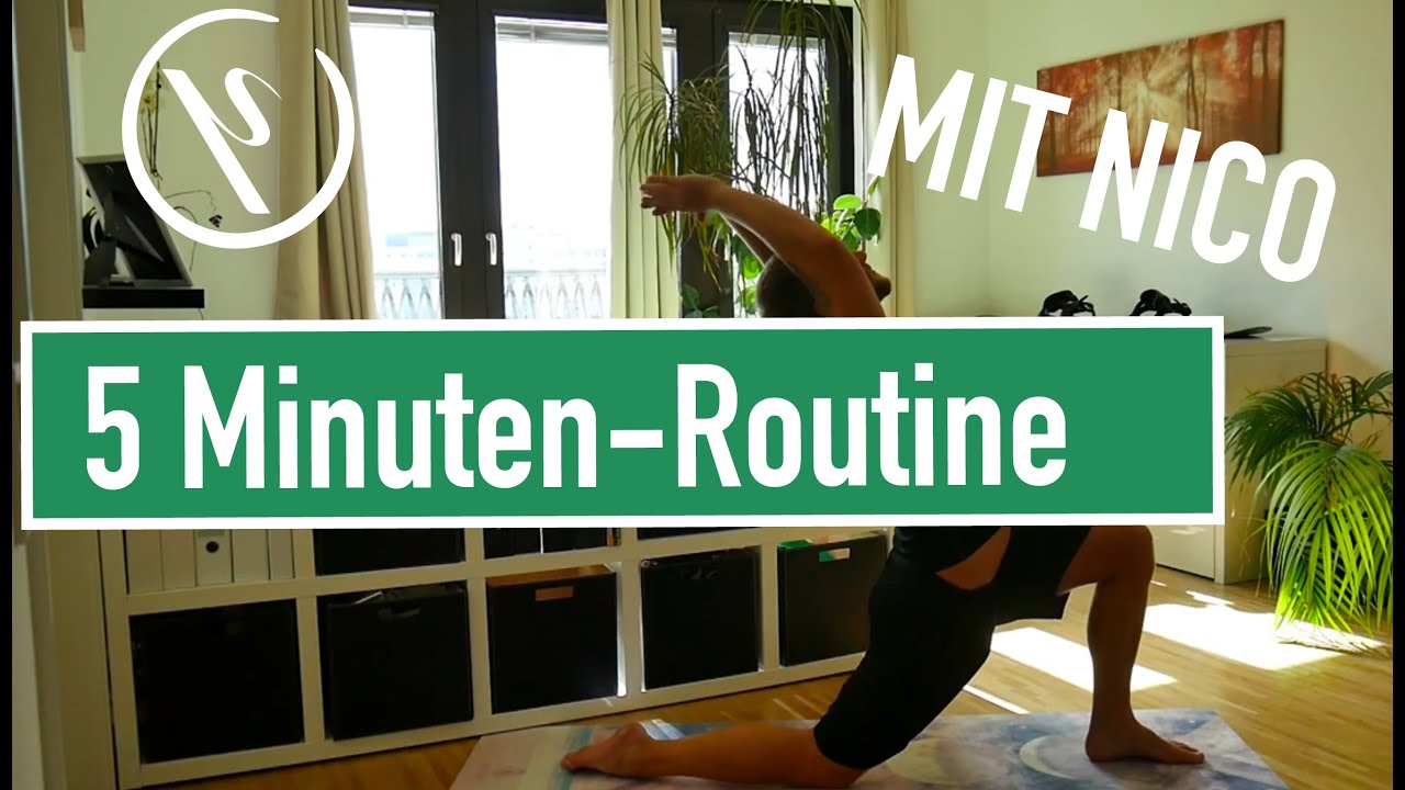 5 aktive Minuten mit Nico Hildebrandt