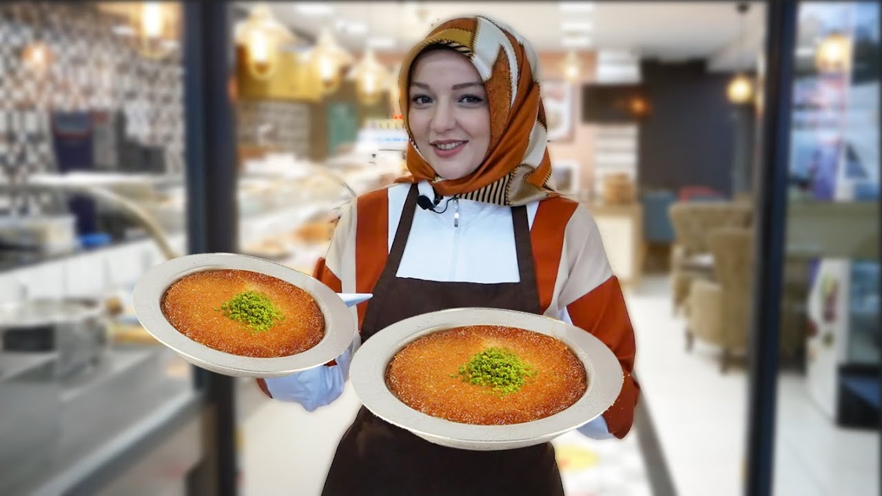 KÜNEFE NASIL YAPILIR 🧇 MİSAFİRLERİNİZİ ŞAŞIRTIN 🌺 NEDEN GARSONLUK YAPTIM 🥰