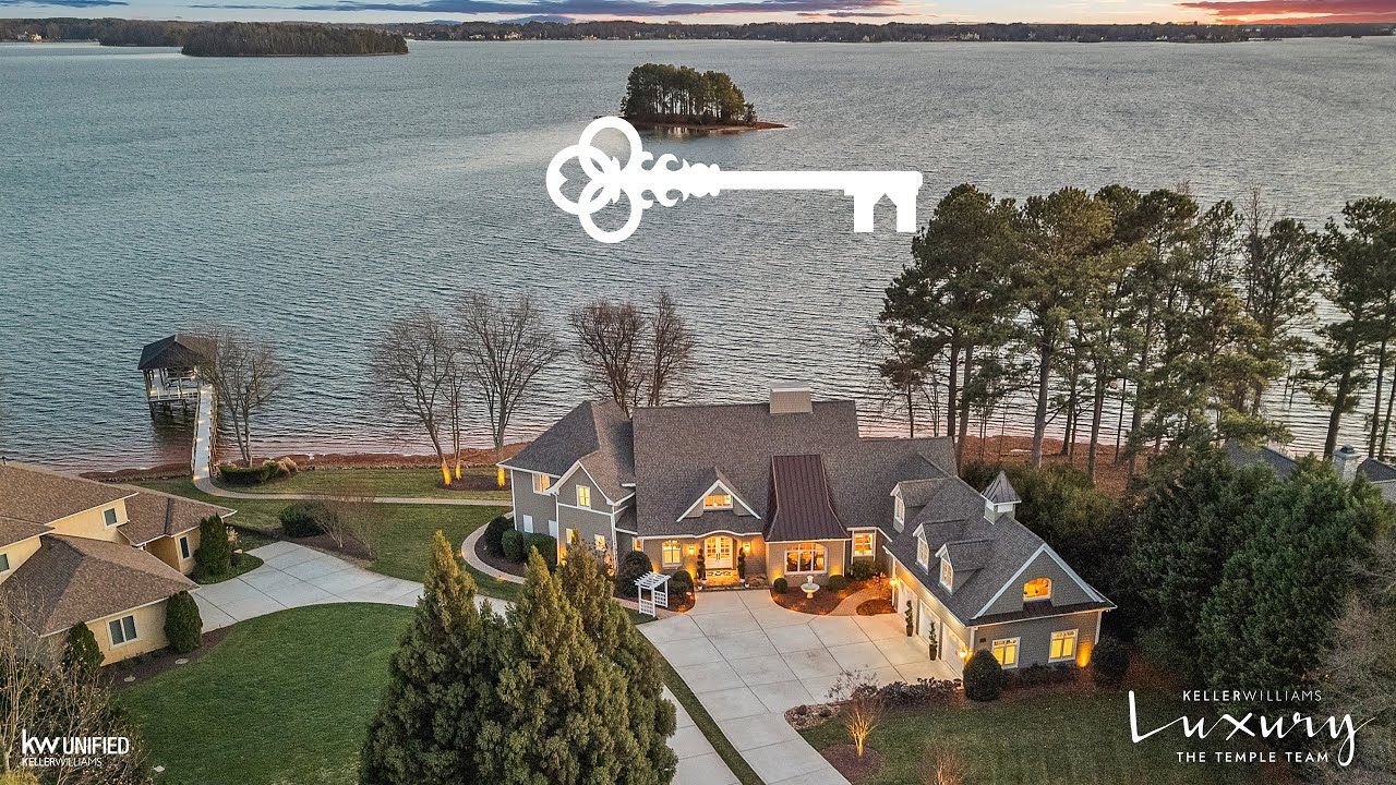 Nantucket-Inspired Waterfront Estate on Lake Norman  |  191 Washam Rd, Mooresville, NC
