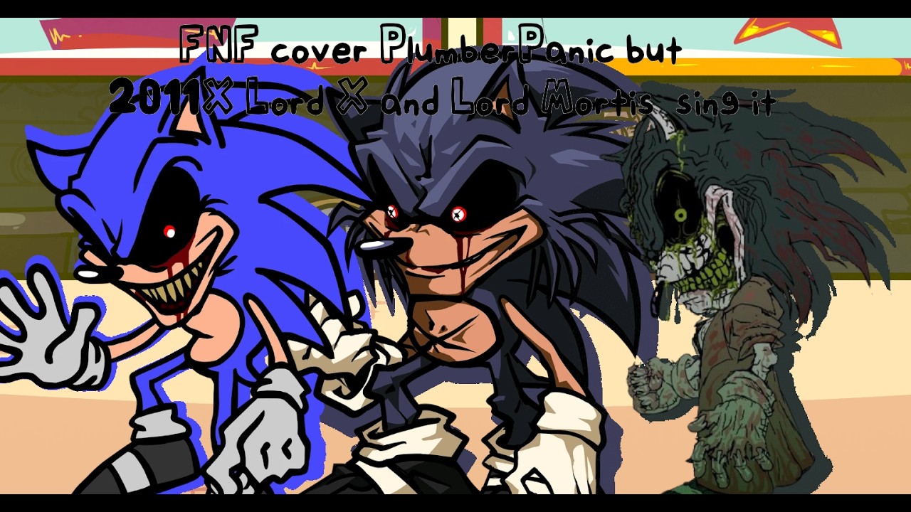 FNF cover PlumberPanic Sonic.exe cover