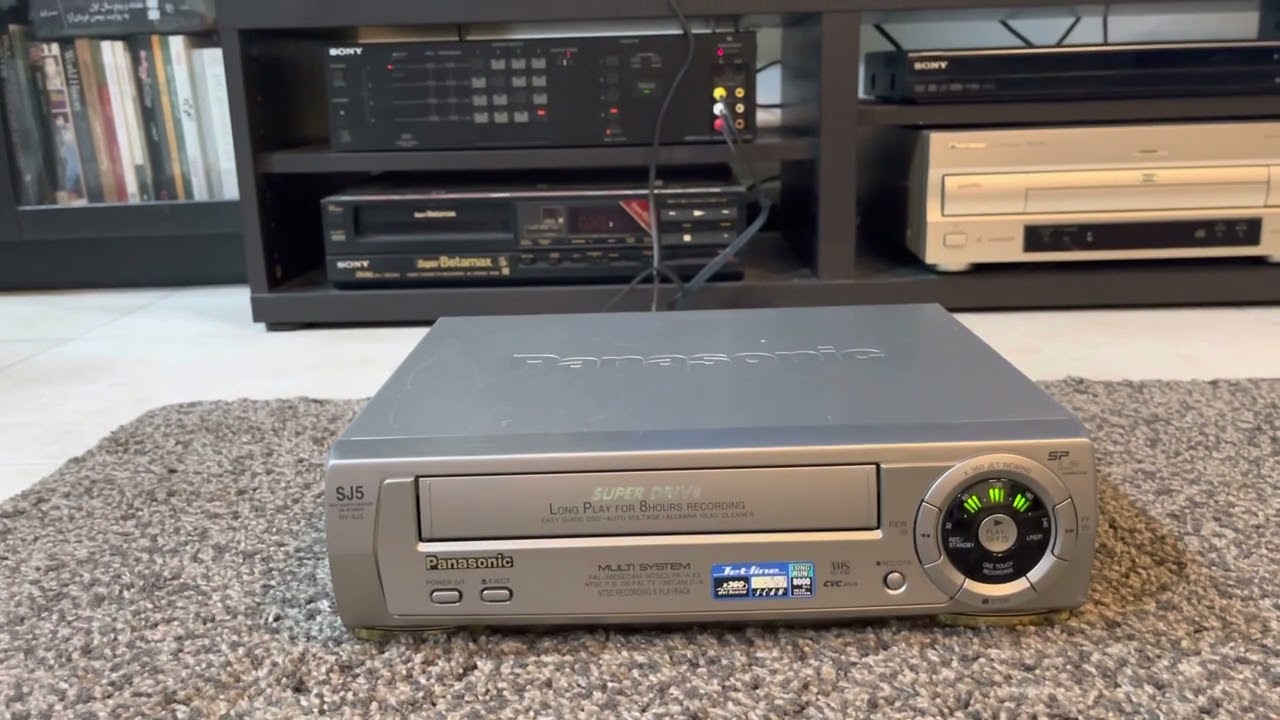 Panasonic NV-SJ5 vcr 📼