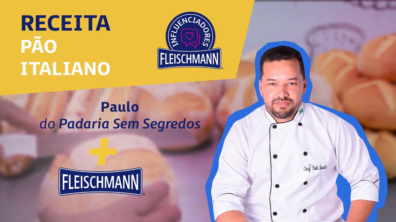 Pão Italiano com Paulo, da Padaria Sem Segredos