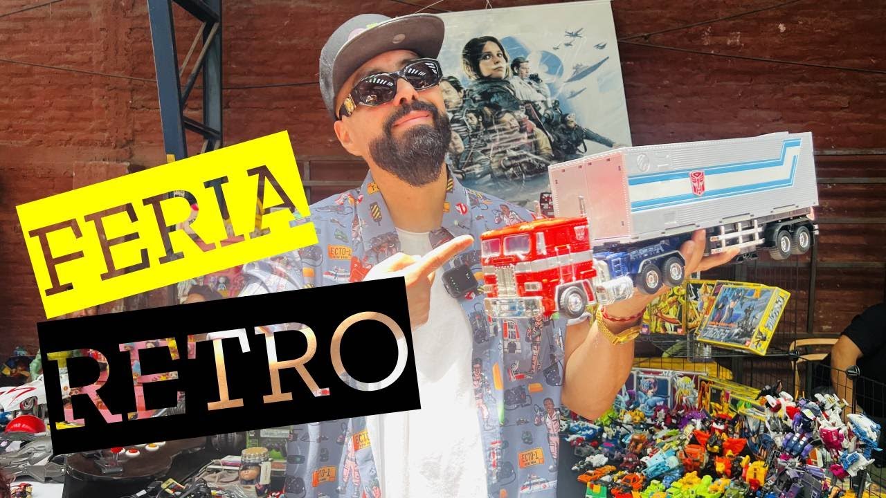 FERIA RETRO, UN LUGAR LLENO DE JUGUETES VINTAGE, VIDEOJUEGOS Y JOYITAS...