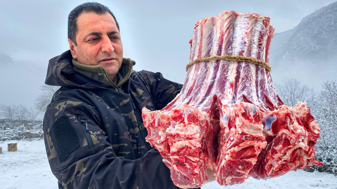 Сочные Говяжьи Ребрышки с Овощами Приготовленные Интересным Способом в Печи