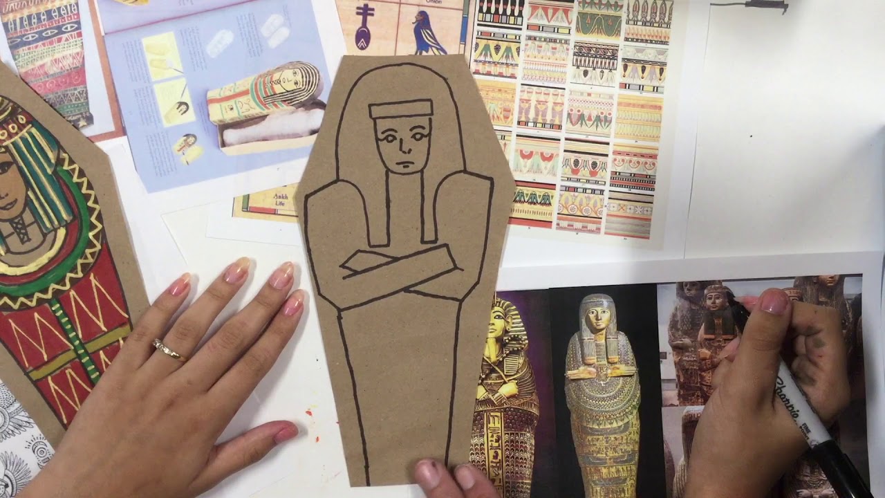 Sarcophagus Drawing