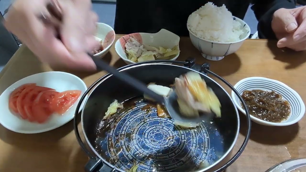 寒いので蒸し物！ゆうじろうの今日の晩ごはん