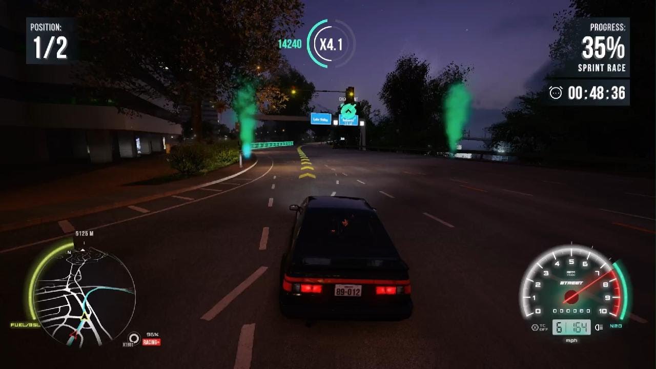CarX Street - Night Races w/ AE86 - C4 Elite Races