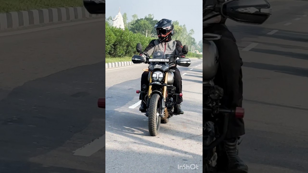 TVS Ronin 225 Road Presence with modified look and accessories.