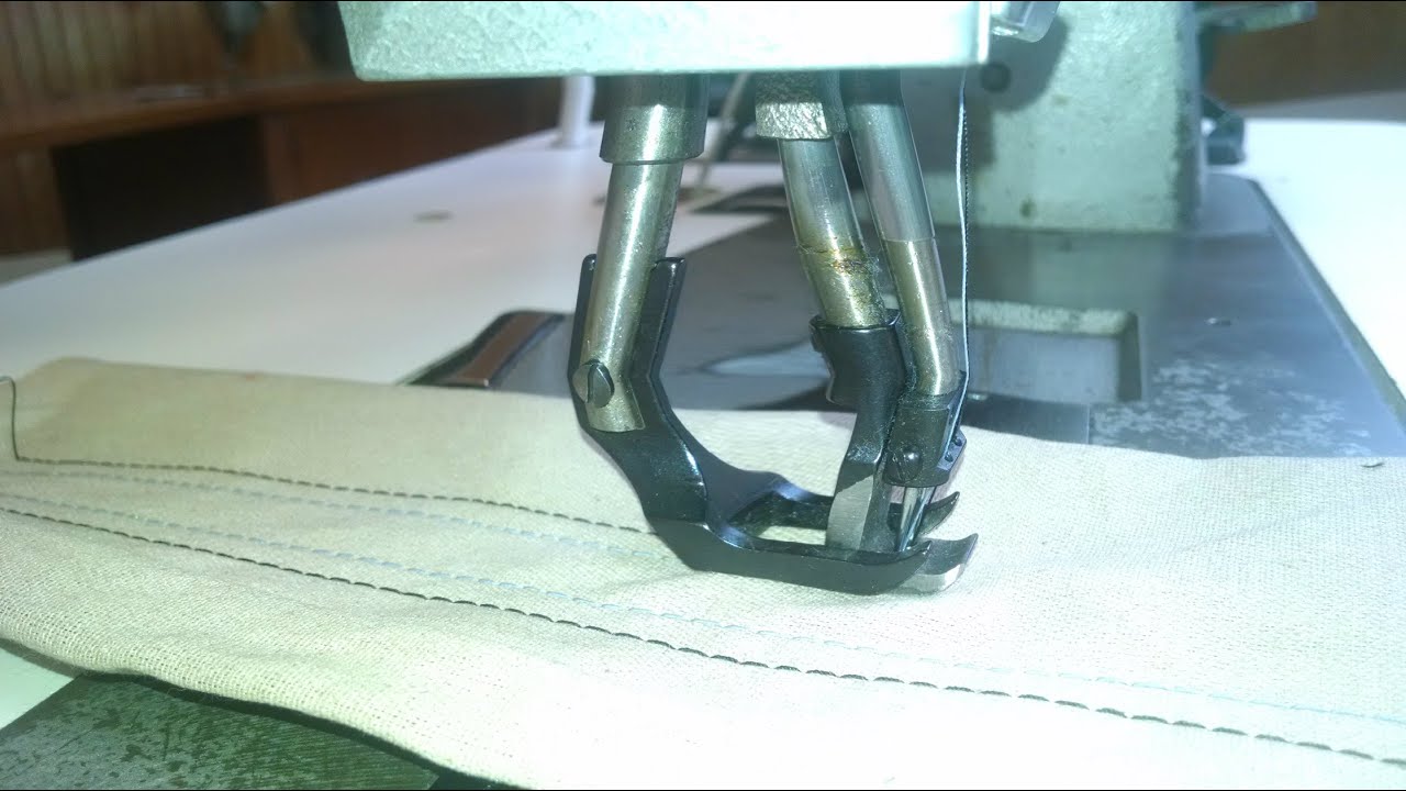 Threading a Double Needle Walking Foot Sewing Machine the RIGHT WAY