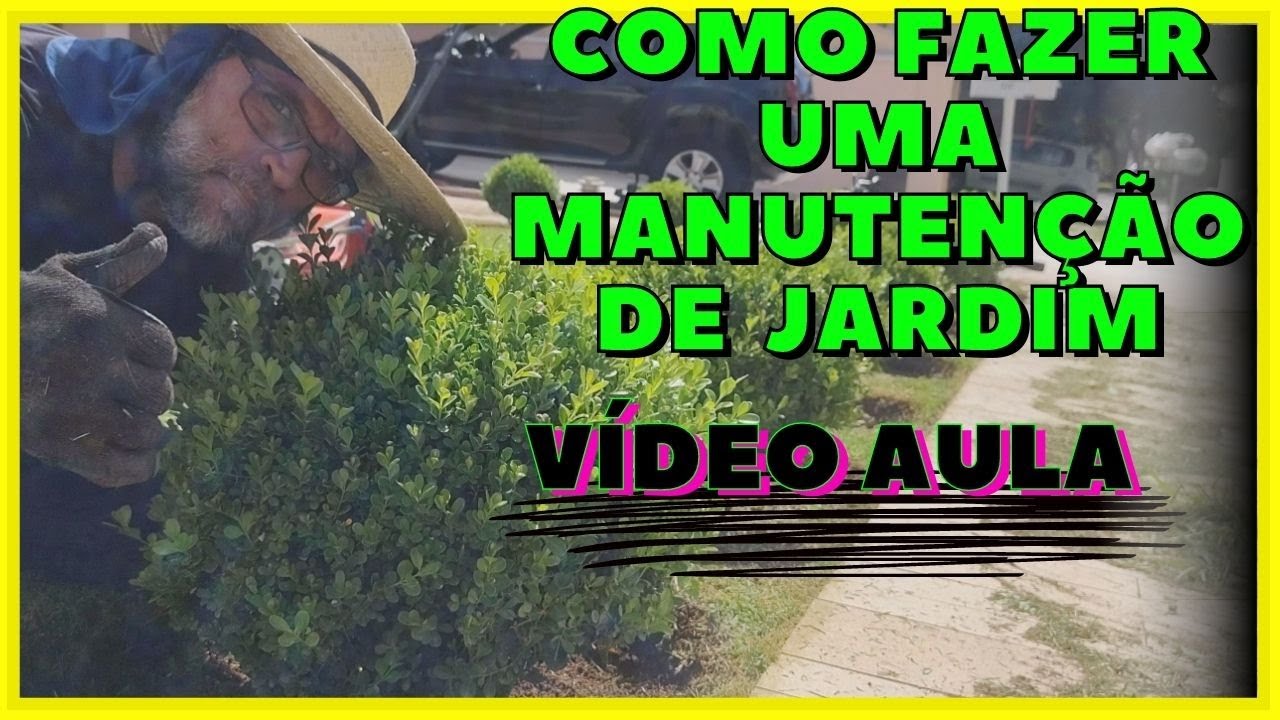 ☘️COMO FAZER UMA MANUTENÇÃO DE JARDIM
