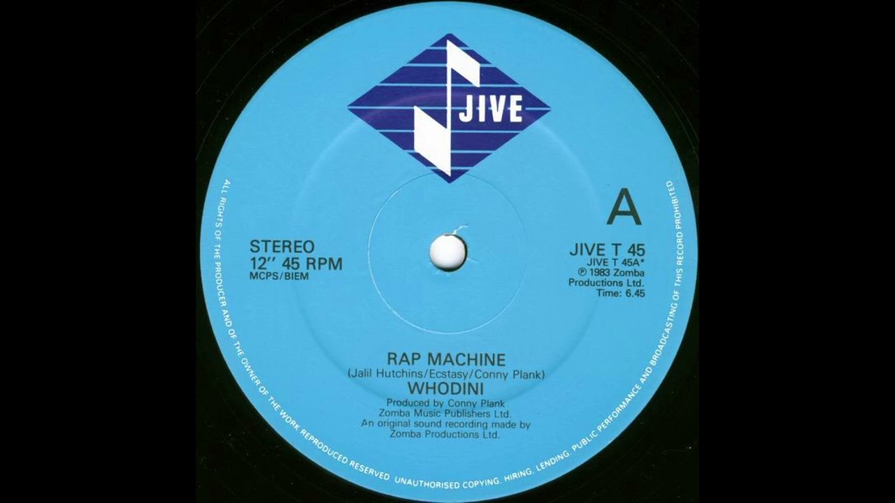 Whodini - Rap Machine (Dub)