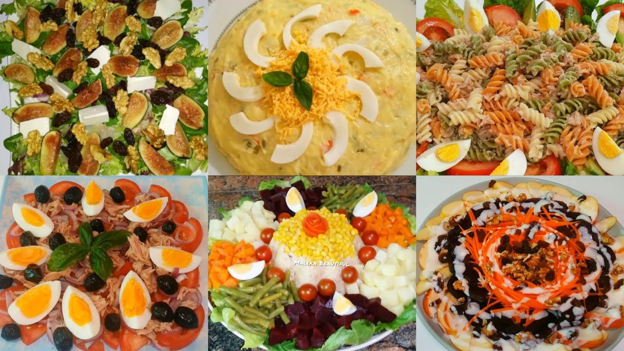 7 Ensaladas Creativas y Nutritivas| Ideal para Meal Prep Semanal