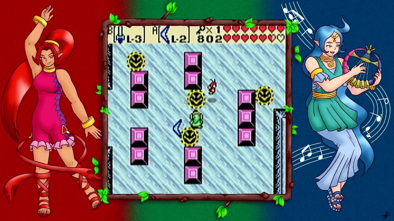 Let's Play The Legend Of Zelda - Oracle Of Seasons [20] Sword & Sheild, Ice & Fire