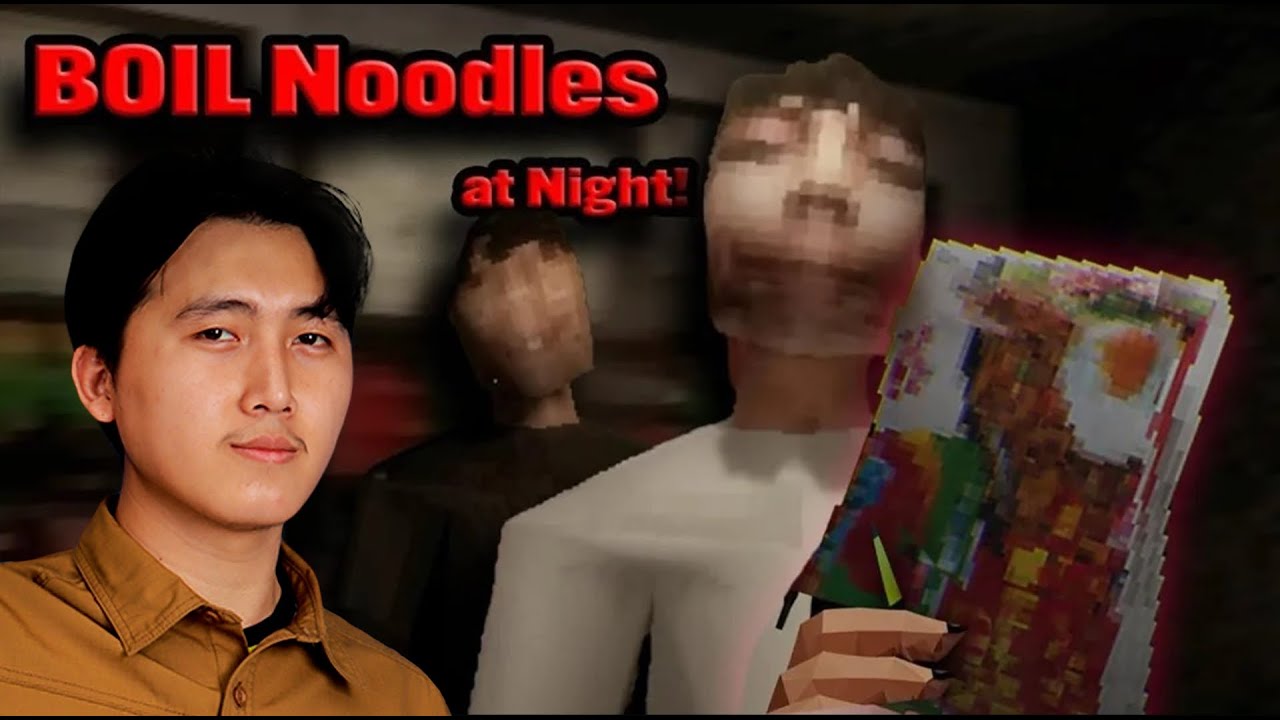 Ada yang aneh ketika aku mau memasak Mie goreng - Boil Noodles At Night... Ft Fauzan