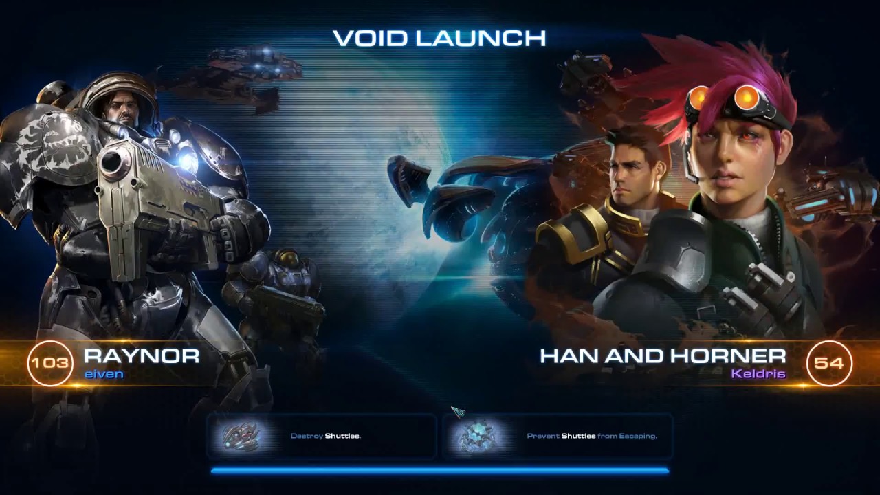 Starcraft 2 - Coop - Void Launch - Brutal - Raynor