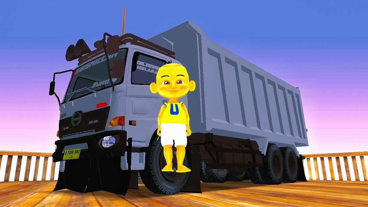 UPIN MENEMUKAN TRUK OLENG BESAR⁉️😱 Upin tersesat di hutan 😃