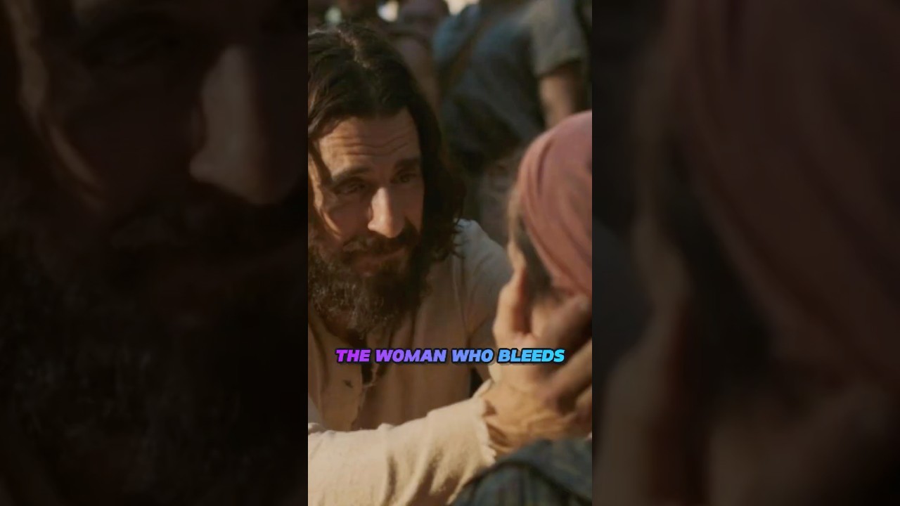 Jesus Heals the Bleeding Woman &ndash; Luke 8:43-48 #God #jesus #bible #christianity